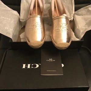 Coach Charlie Leather Espadrille